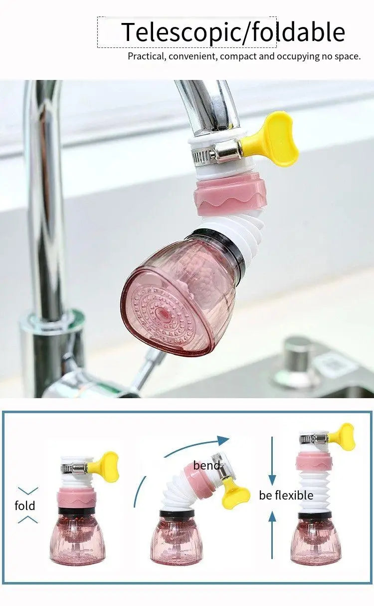 360° Rotatable Faucet Water Filter Purifier for Sinks
