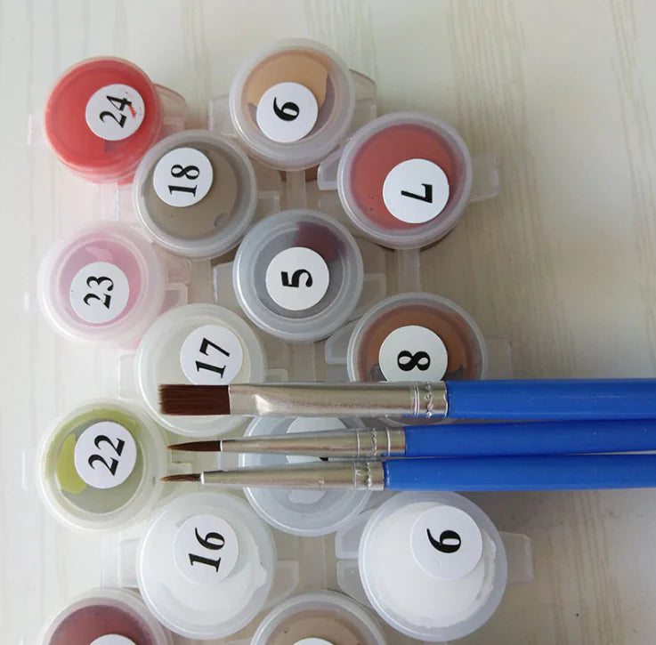 Lion Digital Oil Painting