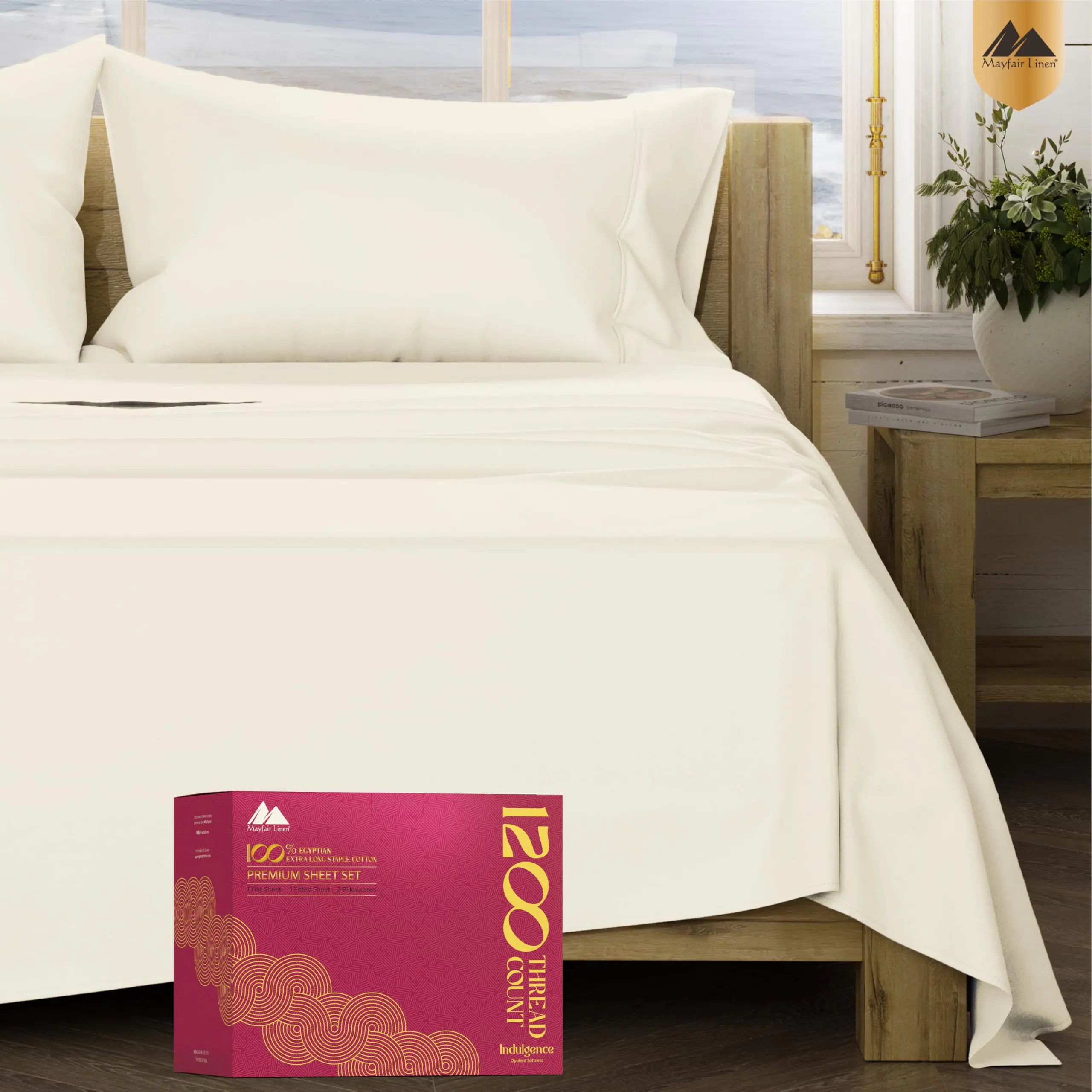 Egyptian Cotton Sateen Sheet Set